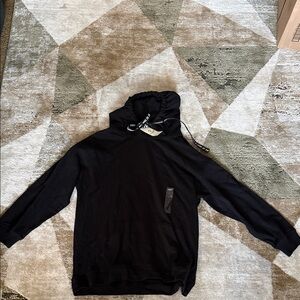 Black Men's Hoodie Sweater